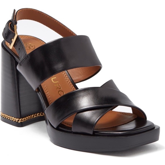 Tory Burch block heel sandals - Picture 1 of 2